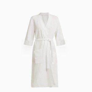 Pair of Thieves January Jones NWT Ivory Waffle Robe - One Size